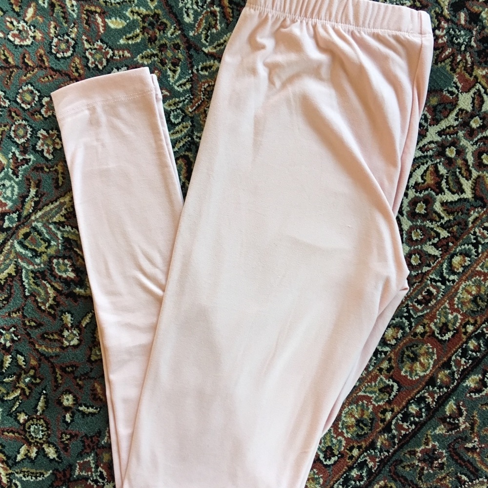 *FREE* NO BOUNDARIES || blush leggings
